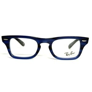 Ray Ban Burbank Jr RB9083V 3848 Blue Striped Eyeglass Frames 43-19 130‎ Kids